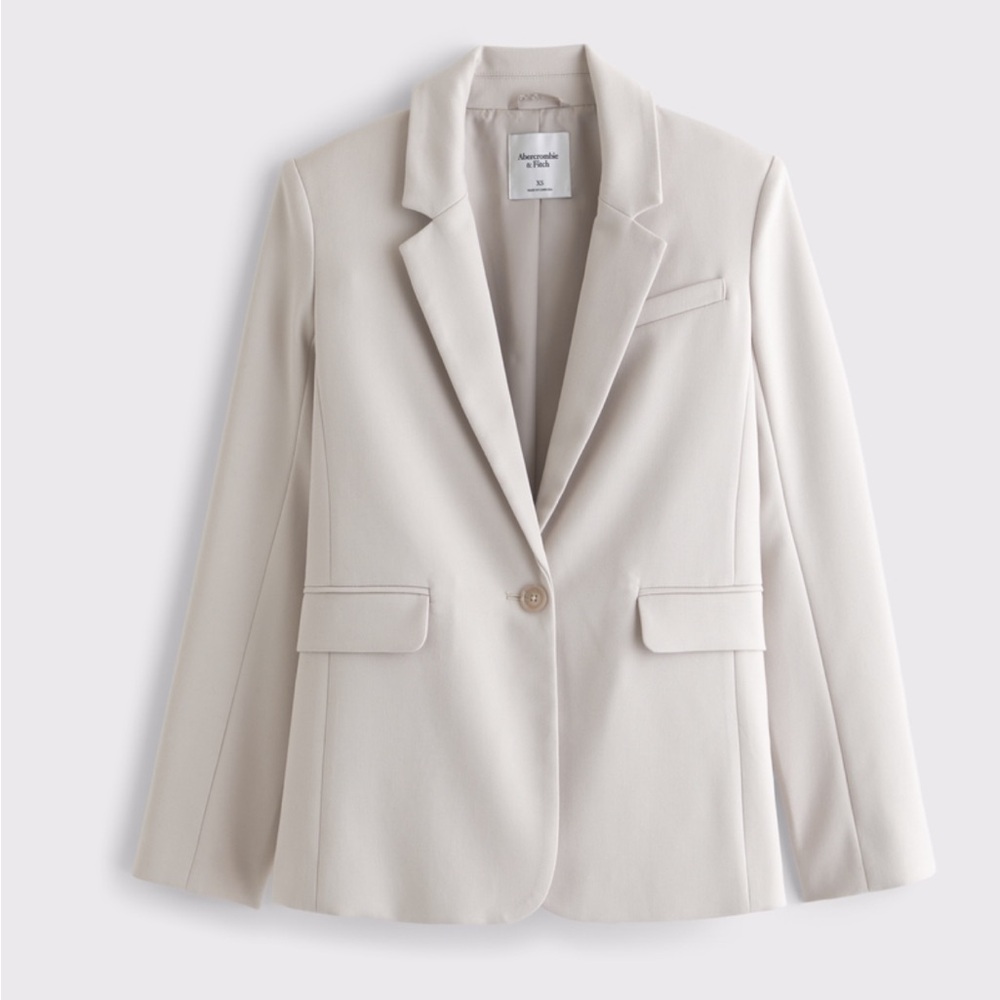 Abercrombie & Fitch Light Taupe Blazer